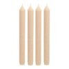 Beige household candles