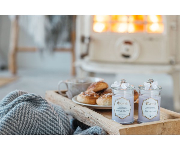 Küünalde valmistamise komplekt "Lavendel"